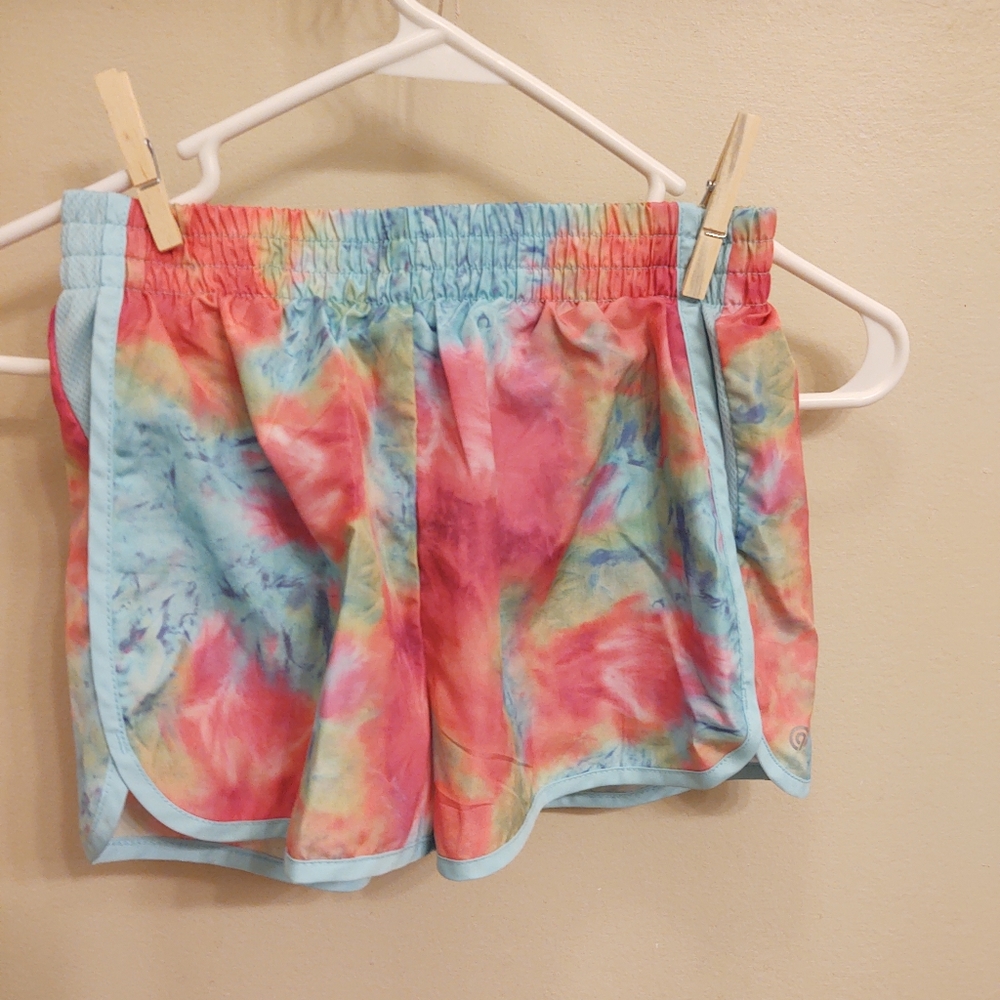 Tie dye shorts
